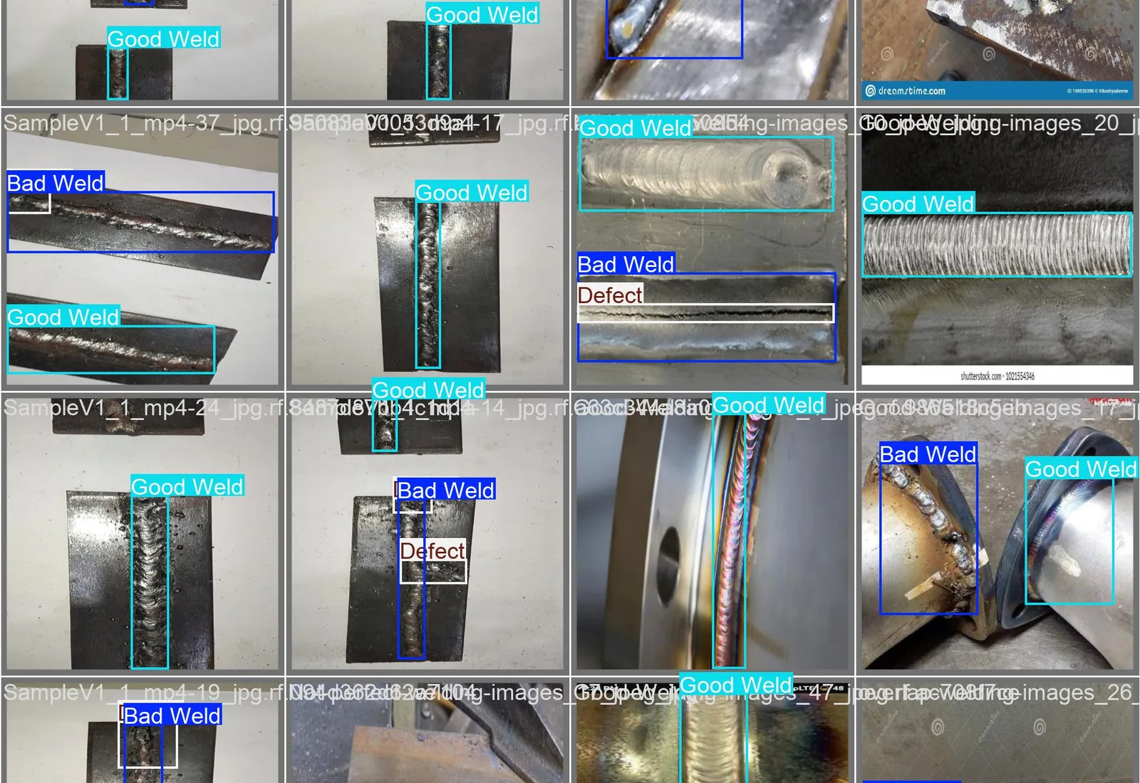 WeldSight interface